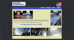 Desktop Screenshot of bayfabmetals.com